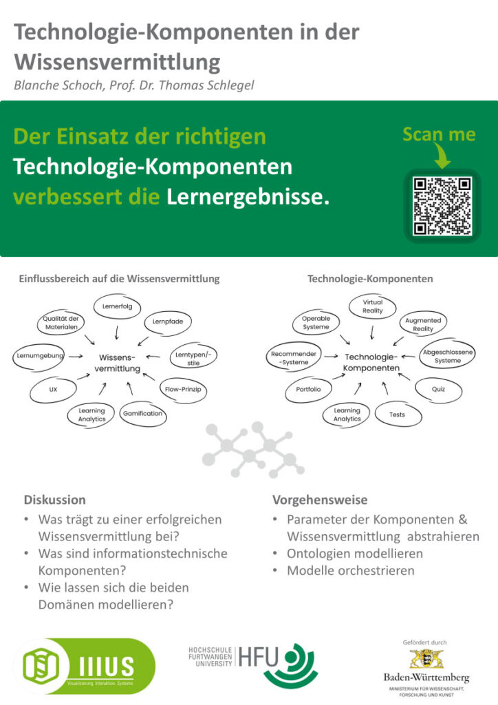 Posterbeitrag bei der Tagung "Kreidezeit?! - Kompetenzentwicklung an Hochschulen im 21. Jahrhundert" - kreidezeit23.de